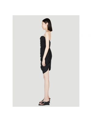 Mini vestido drapeado Vivienne Westwood negro