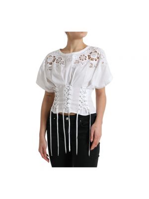 Bluzka Dolce And Gabbana biała