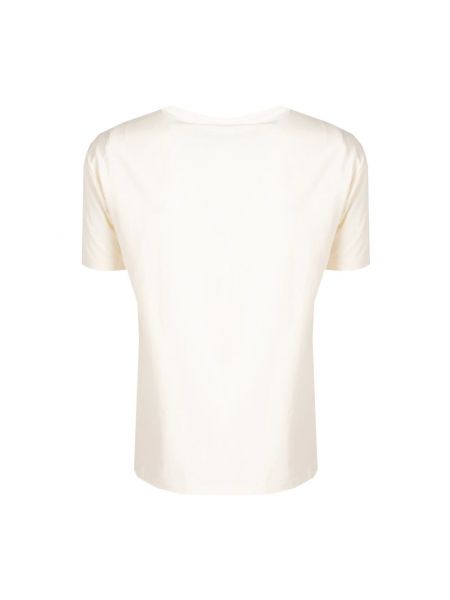 Camiseta de cuello redondo Iceberg beige