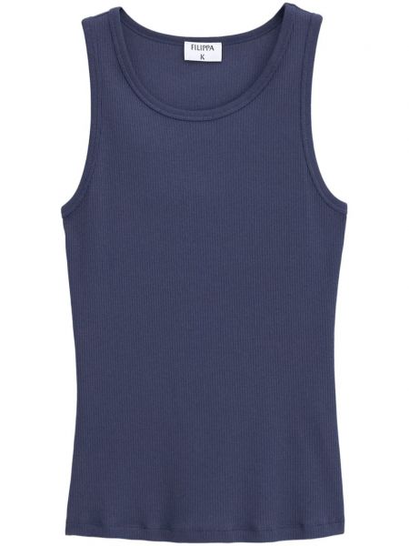 Klassisk tanktop Filippa K blå