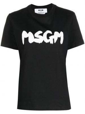 T-shirt Msgm svart