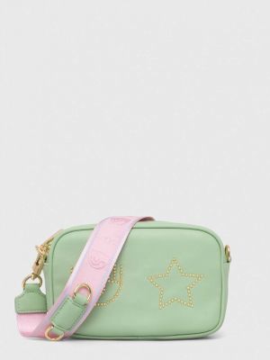 Със звездички чанта Chiara Ferragni зелено