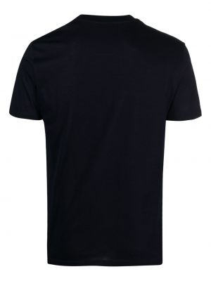 T-shirt en coton col rond Ballantyne bleu
