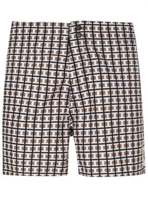 Pantaloni scurți cu imprimeu geometric Osklen