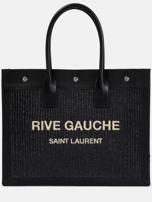 Geantă shopper Saint Laurent negru