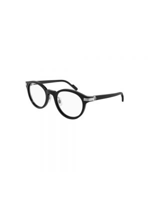 Czarne okulary korekcyjne Cartier