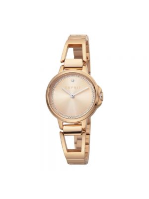 Zegarek z różowego złota Esprit