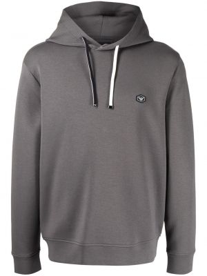 Hoodie Emporio Armani grå