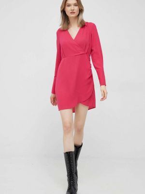 Платье мини Vero Moda розовое