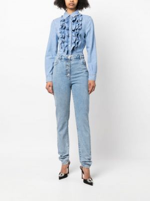 Jeans skinny taille haute slim Moschino Jeans