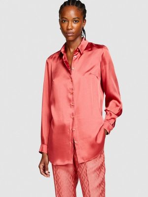 Розовая блузка Sisley