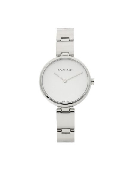 Срібний годинник Calvin Klein