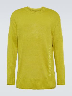 Pletený sveter A-cold-wall* žltá