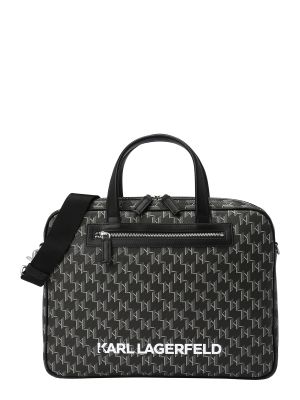 Τσάντα laptop Karl Lagerfeld μαύρο