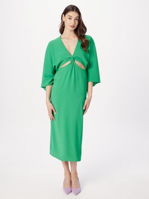 Košeľové šaty Warehouse zelená