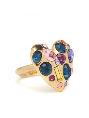 Δαχτυλίδι με μοτίβο καρδιά Oscar De La Renta χρυσό
