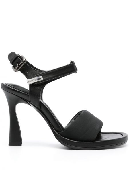 Usnjene sandali Premiata črna