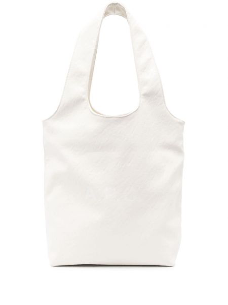 Τσάντα shopper με σχέδιο A.p.c. λευκό