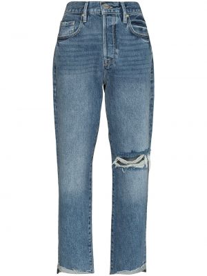 Rippet jeans 7/8 Frame blå