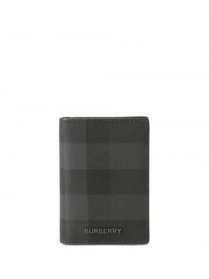 Карирано портмоне с принт Burberry