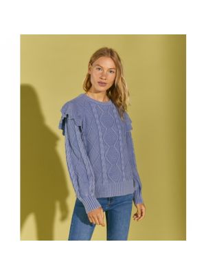 Jersey de algodón de tela jersey Southern Cotton azul