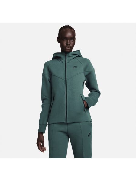 Hoodie en polaire Nike vert