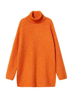 Пуловер Mango оранжево