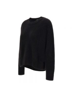 Sweter z okrągłym dekoltem A.p.c. czarny