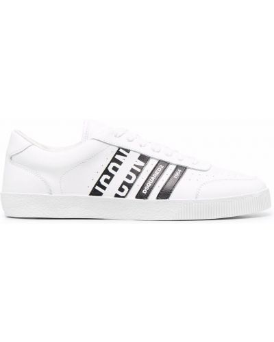 Trykt sneakers Dsquared2 hvit