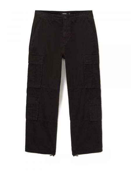 Pantaloni cu buzunare Pull&bear negru