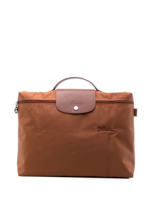 Laptop táska Longchamp barna