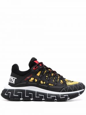 Trykt sneakers Versace svart