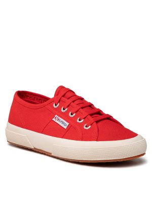Chaussures de ville Superga rouge