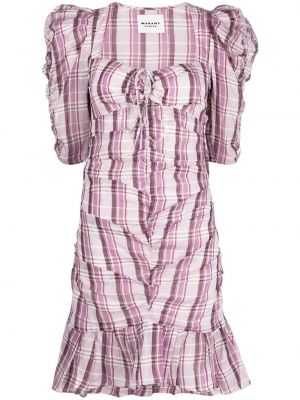 Sukienka mini Isabel Marant Etoile - Różowy