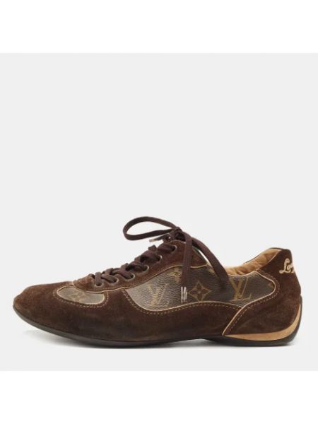 Sneakersy Louis Vuitton Vintage brązowe