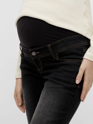Jeans skinny Mamalicious noir