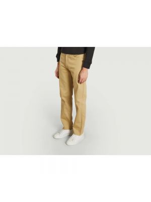 Pantalones rectos M.c.overalls marrón