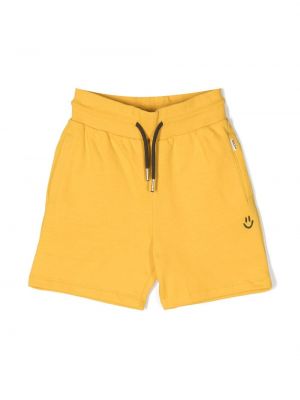 Pantaloncini con stampa Molo giallo