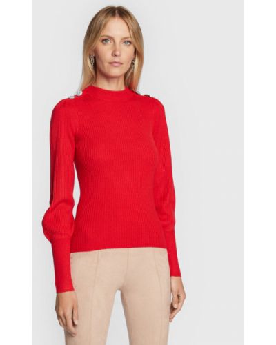 Brave Soul Sweater LK-248GEM Piros Slim Fit