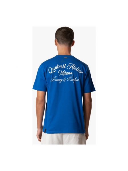 Camiseta Quotrell azul