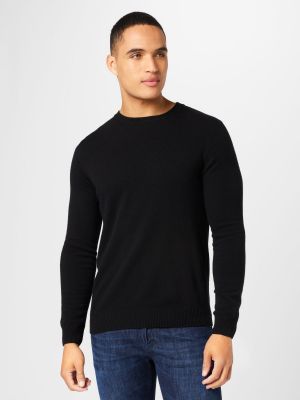 Пуловер Oscar Jacobson черно