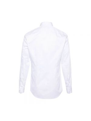 Camisa de algodón Corneliani blanco