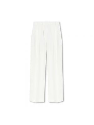 Pantalon taille haute Victoria Beckham blanc