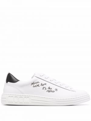 Blonder snøring sneakers Msgm hvit