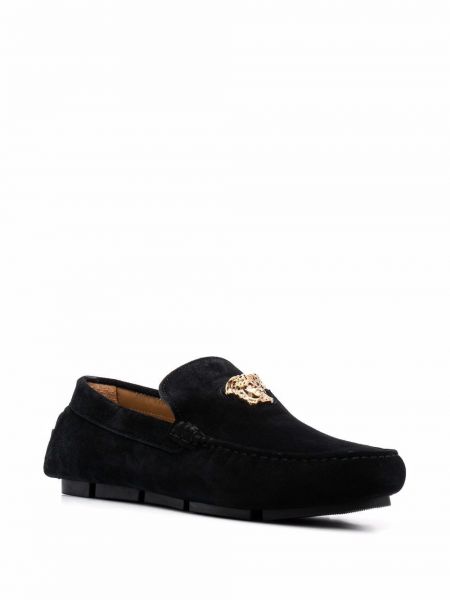 Loafer-kingad Versace must