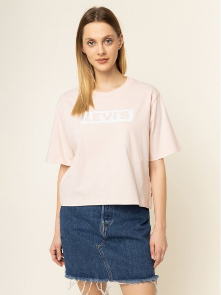 Koszulka Levi's różowa