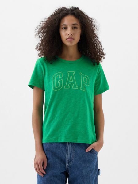 Тениска Gap зелено
