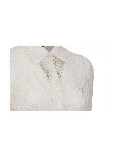 Camisa elegante Ermanno Scervino blanco