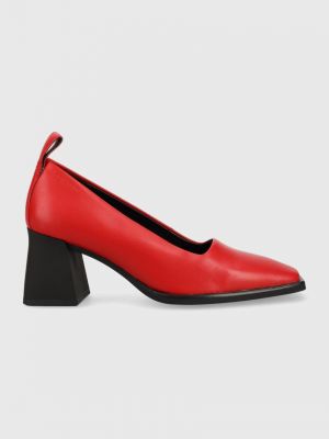 Ниски обувки с висок ток Vagabond Shoemakers червено