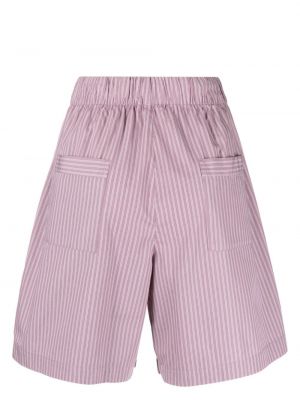 Gestreifte pyjama aus baumwoll mit print Birkenstock pink